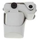 Kožené pouzdro pro SONY NEX-3 / 3c a NEX-5 Bílé