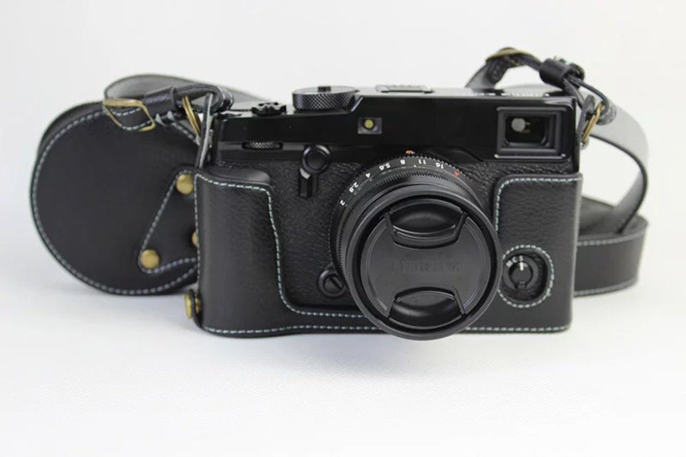 Kožené pouzdro pro FUJIFILM X-PRO 2 černé