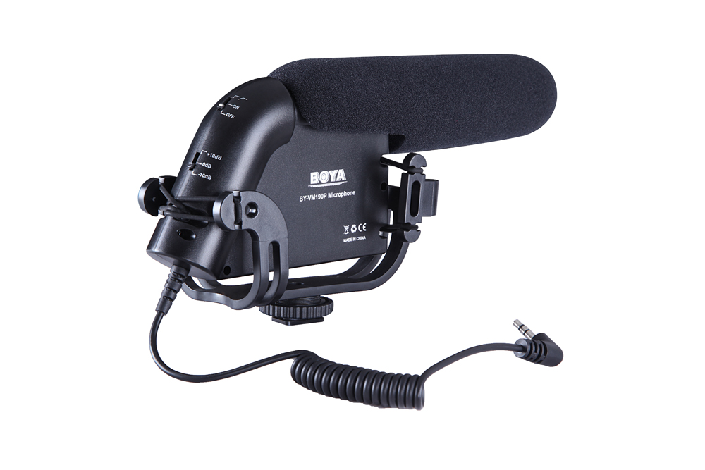 Video mikrofon BOYA BY-VM190P pro DSLR, systémové kompakty a kamery