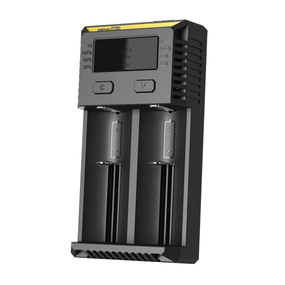 NITECORE i2 NEW inteligentní nabíječka-dvě nezávislé pozice, Li-Ion, Ni-Mh