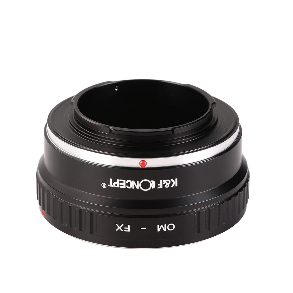 Redukce K&F Concept z objektivu Olympus OM na Fujifilm X