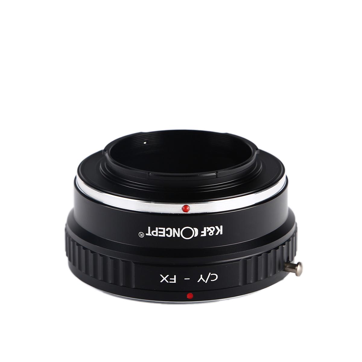 Redukce K&F Concept z objektivu Contax/Yashica na Fujifilm X