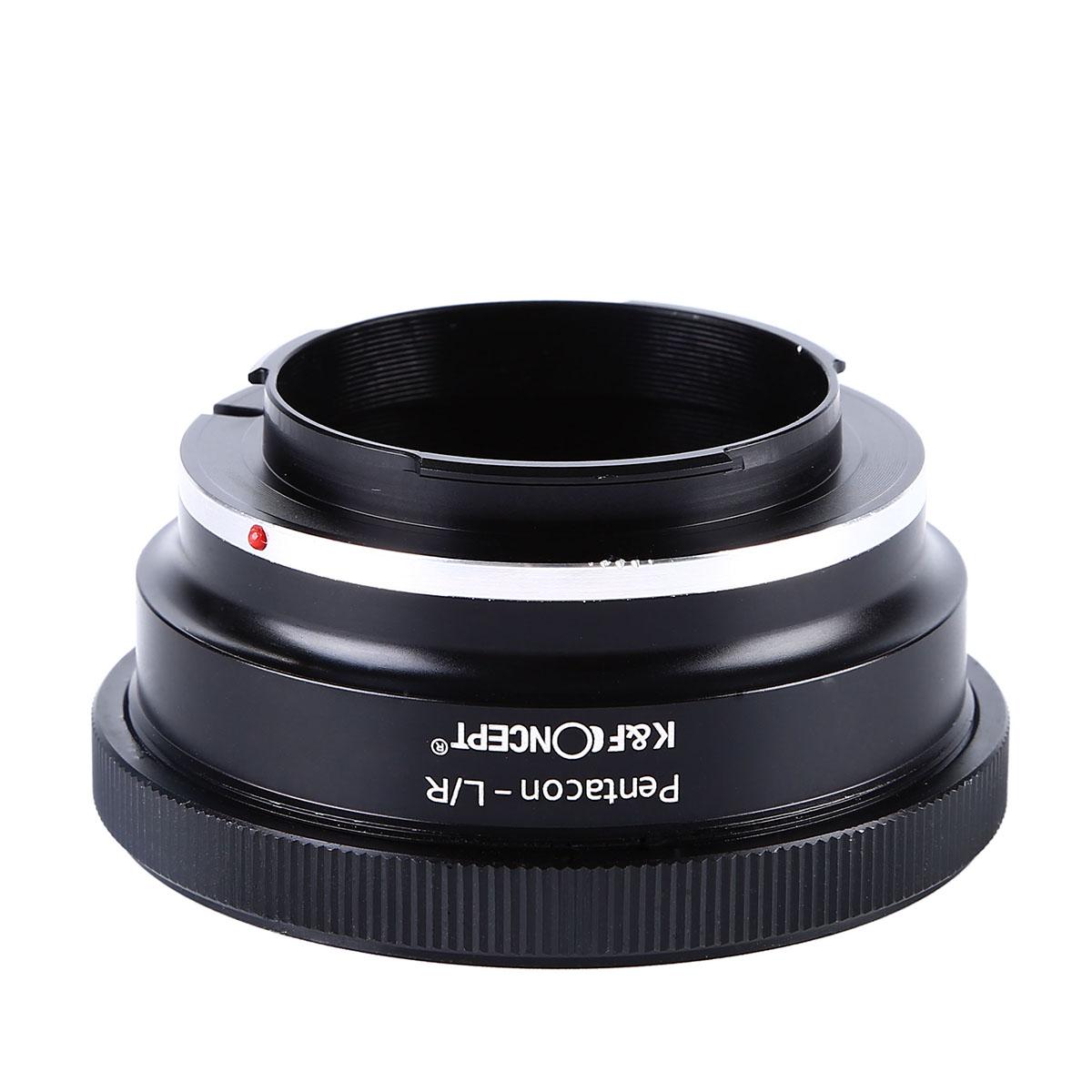 Redukce K&F Concept z Pentacon SIX na Leica R