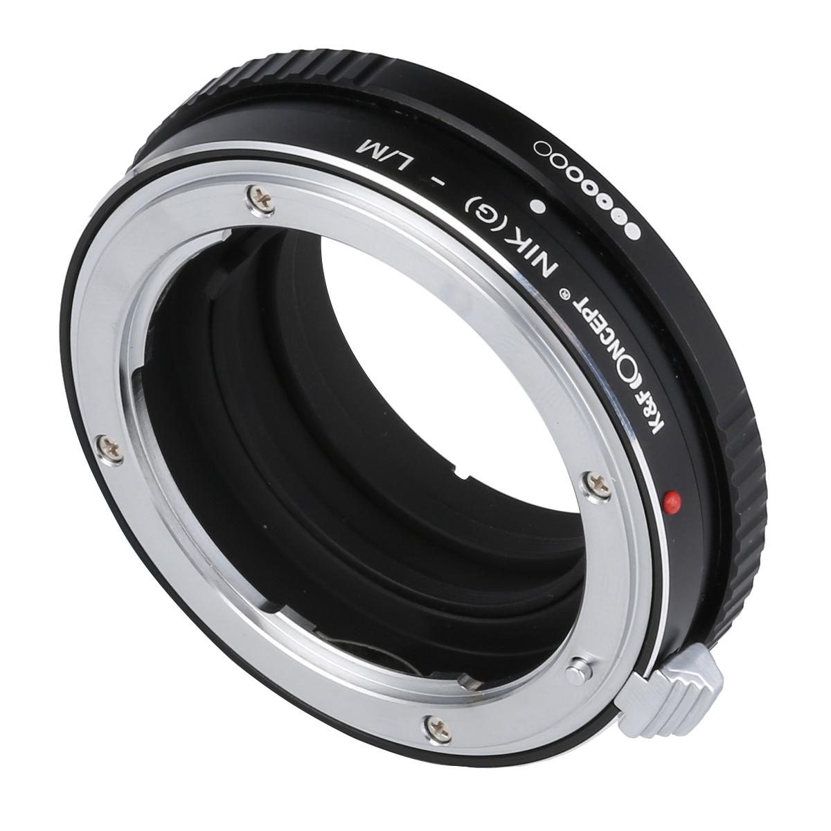 Redukce K&F Concept z Nikon G/F/Ai/Ais/D na Leica M