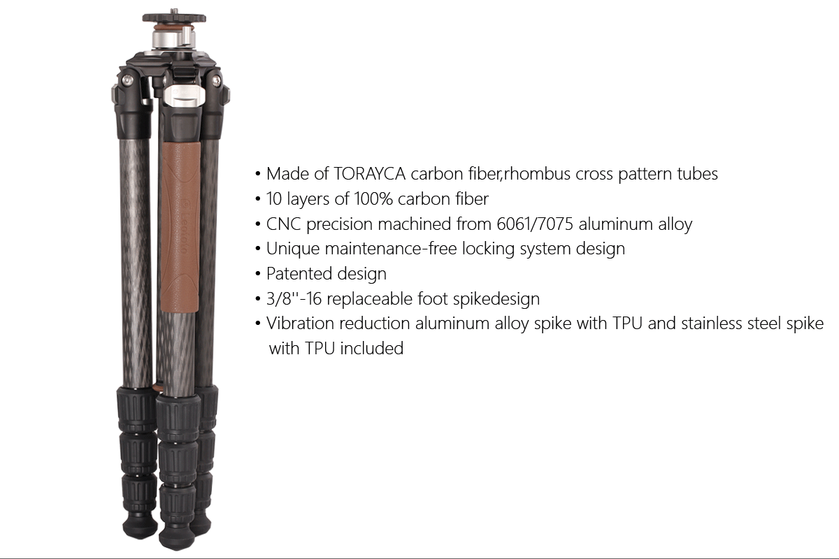 Fotostativ Leofoto Hiker LN-324CH
