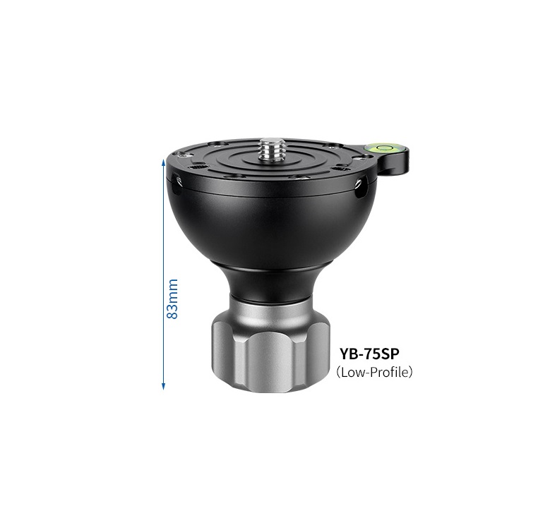 Půlkulový nivelační adaptér Leofoto YB-75SP