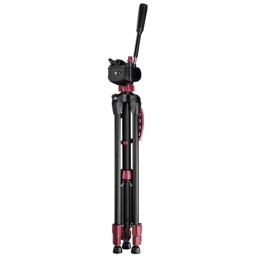 Hama stativ STAR BR 153 - 3D červený + držák na mobilní telefon