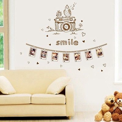 Nálepka na zeď rámečky / fotoaparát 3