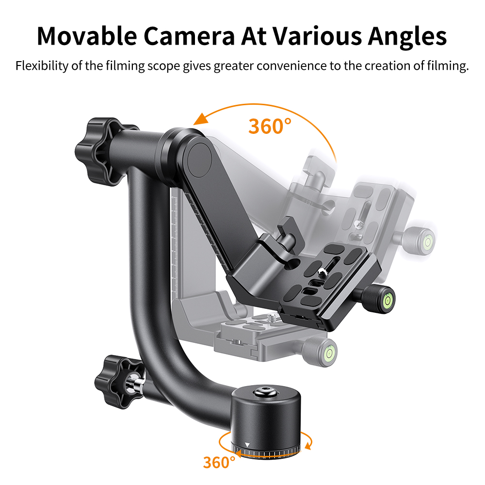 K&F Concept Gimbal stativová hlava