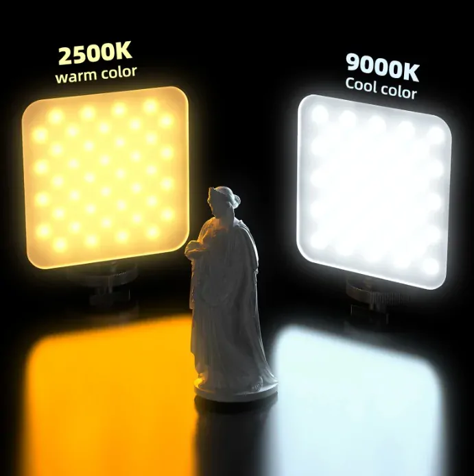 Malé Led Video světlo ST81 s regulací barevné teploty