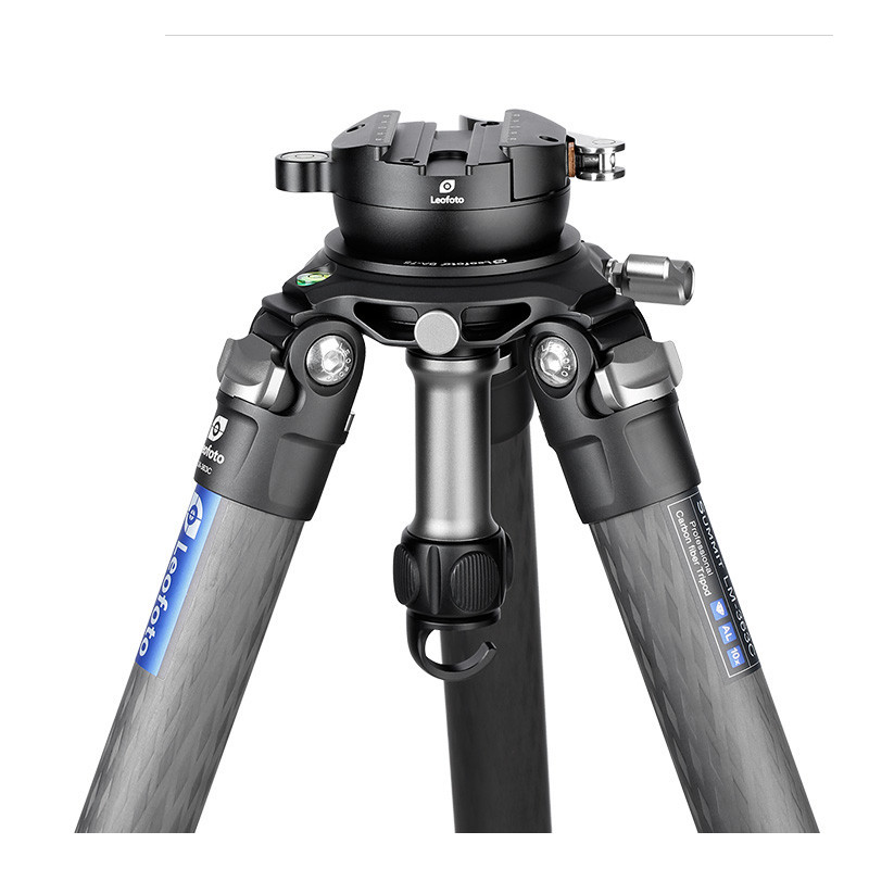 Stativový půlkulový nivelační adaptér s háčkem a rychloupínací svorkou Leofoto 75 mm (L)