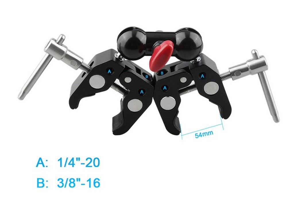 Svorka x2 s ramenem C1441