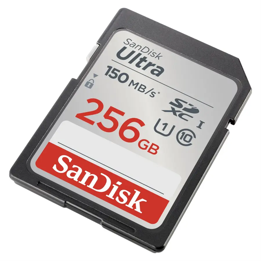 SanDisk Ultra 256GB SDXC Memory Card 150MB/s