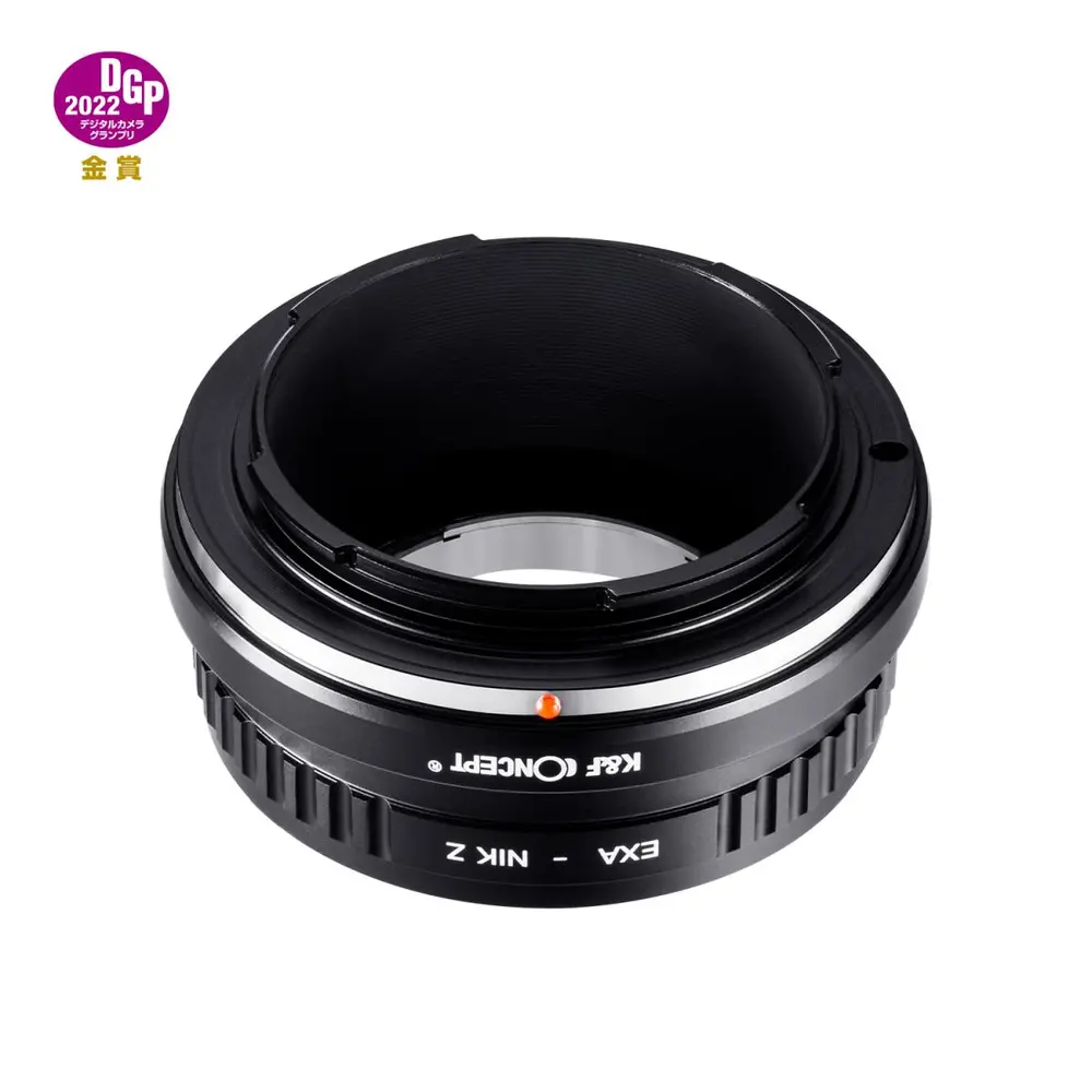 Redukce K&F Concept z objektivu Exakta na Nikon Z