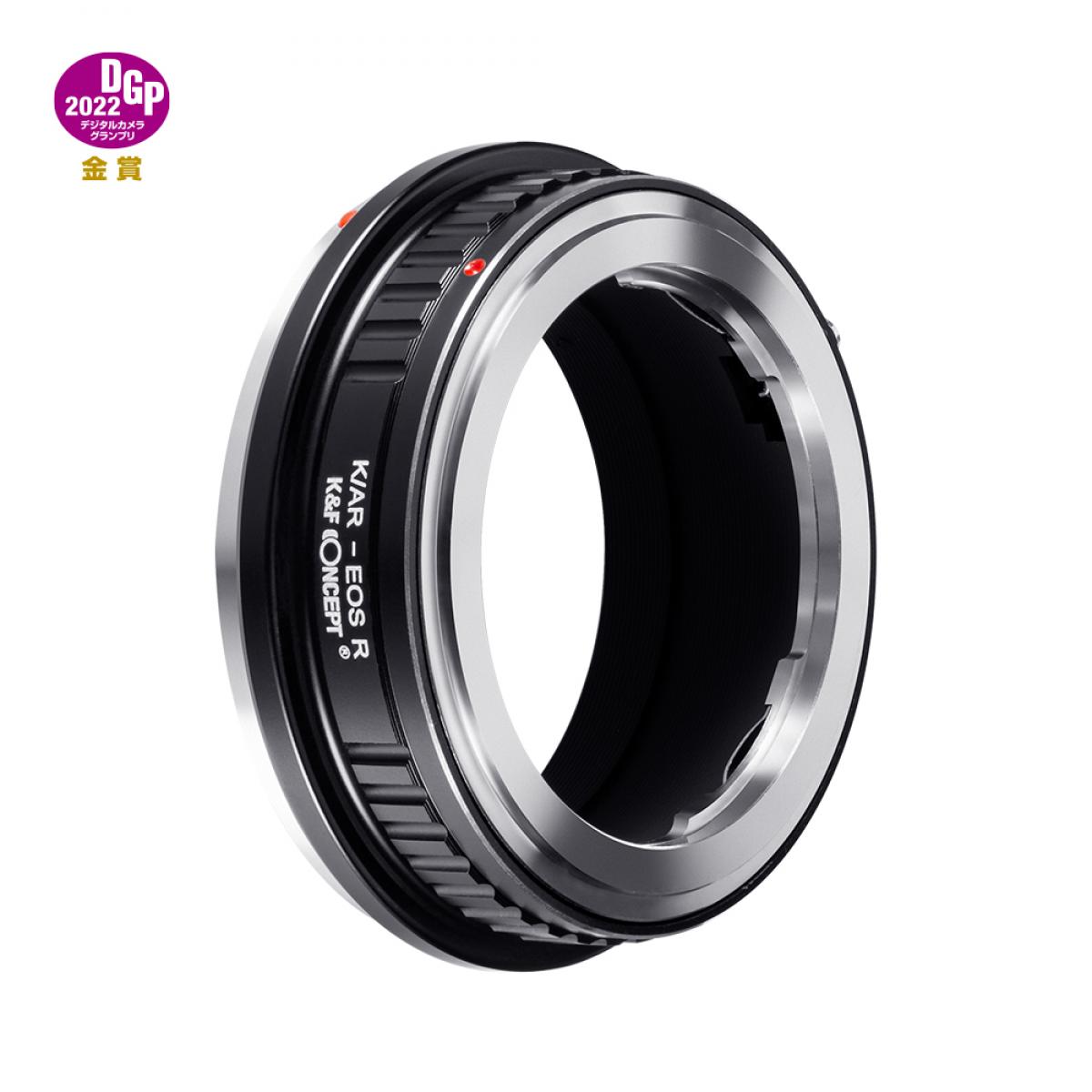 Redukce K&F Concept z objektivu Konica AR na CANON EOS R