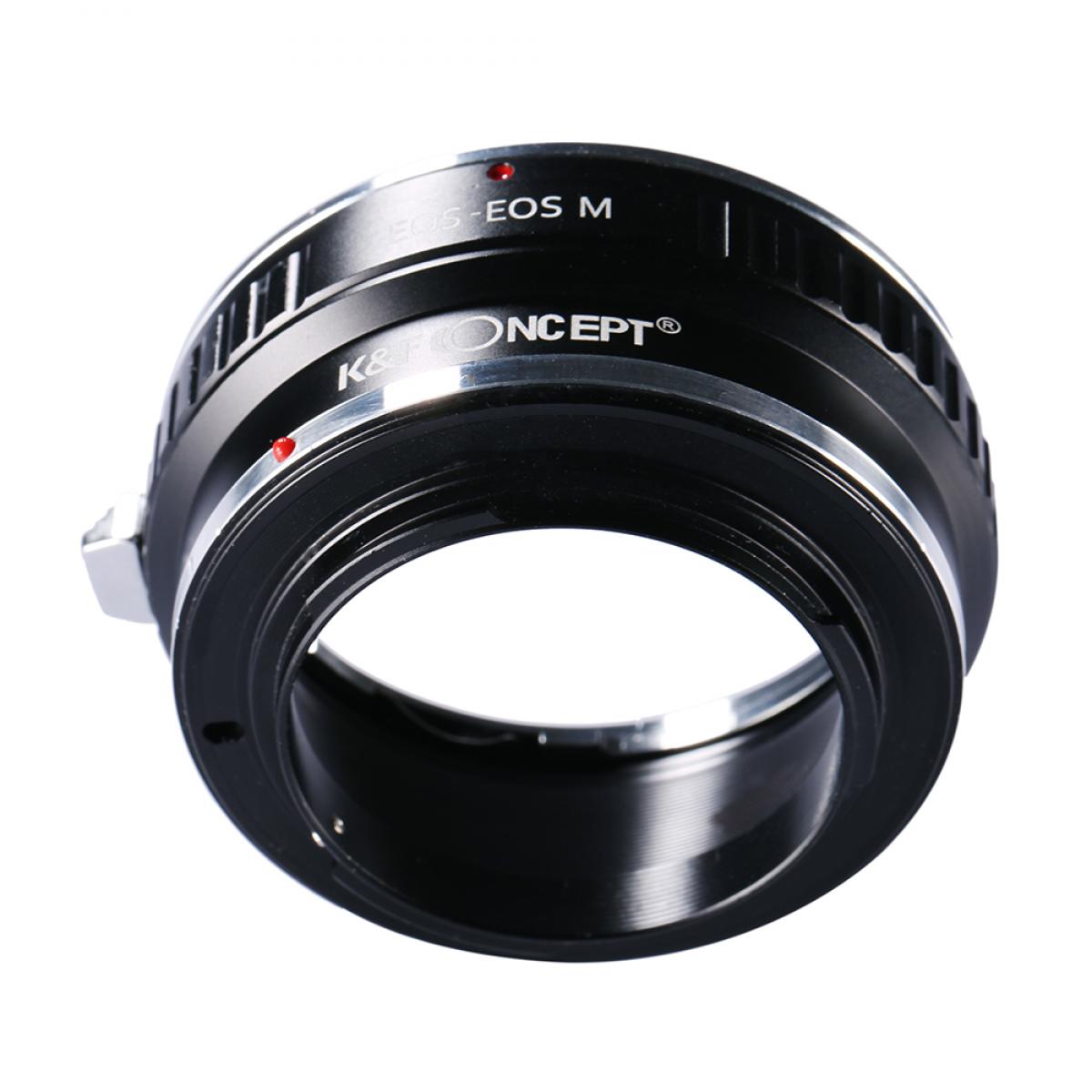 Redukce K&F Concept z objektivu Canon EOS na CANON EOS M
