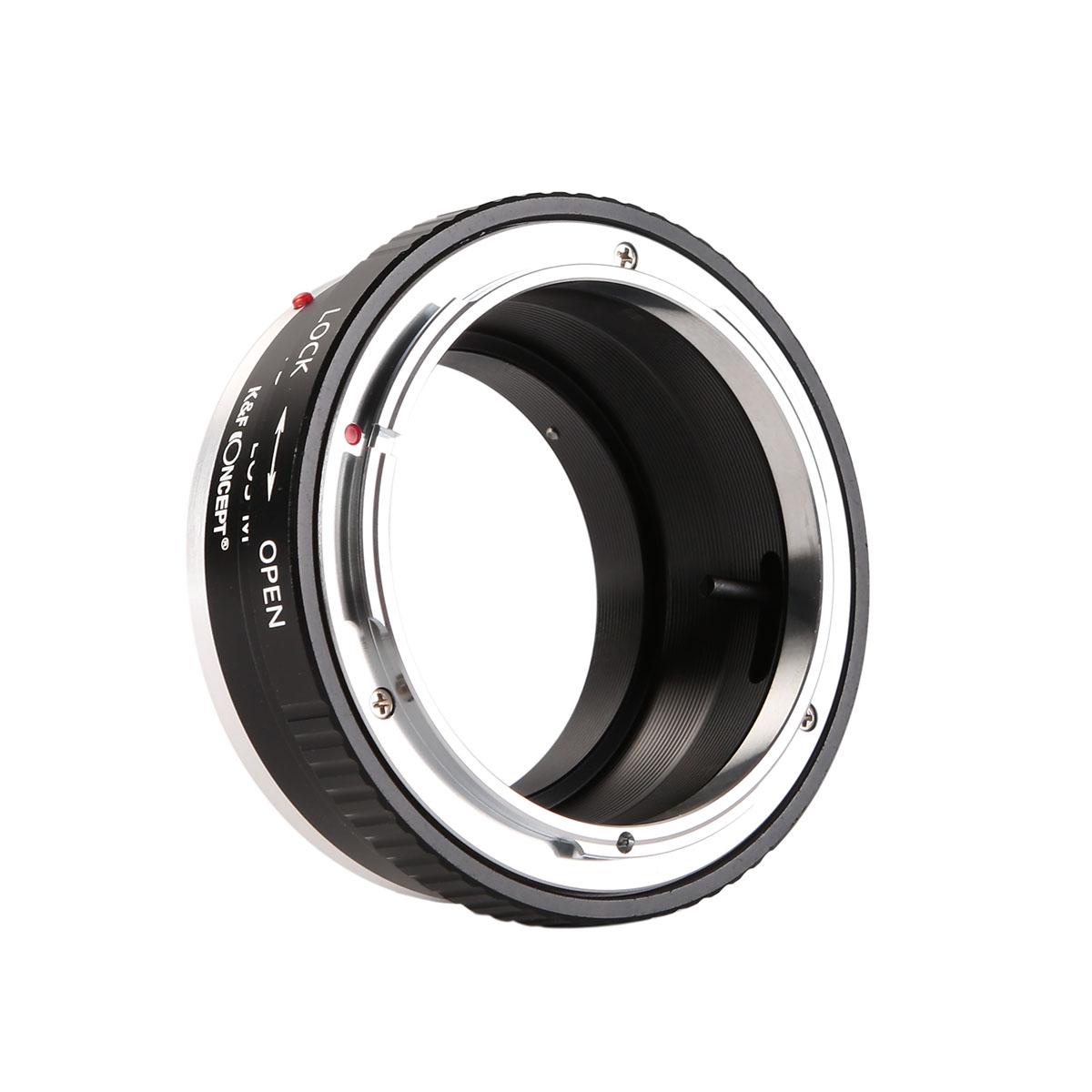 Redukce K&F Concept z objektivu Canon FD na CANON EOS M
