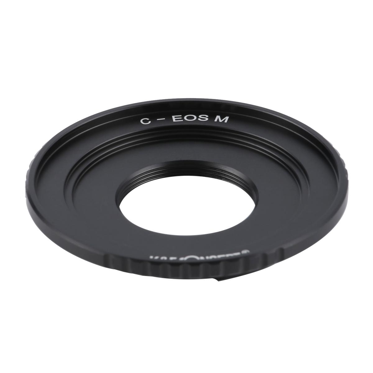 Redukce K&F Concept z objektivu C mount na CANON EOS M