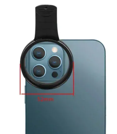 Polarizační filtr pro mobilní telefony 52 mm v pouzdře