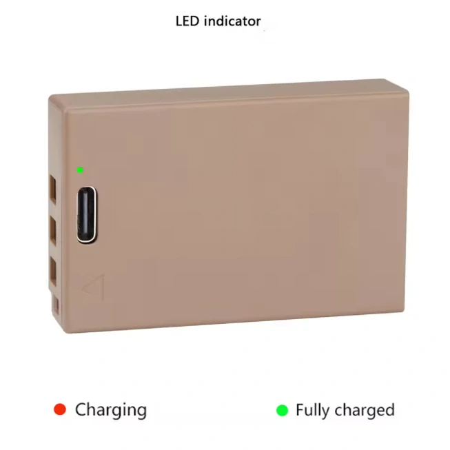 Akumulátor BLS50, BLS-5, PS-BLS5, USB-C pro Olympus 1800mAh