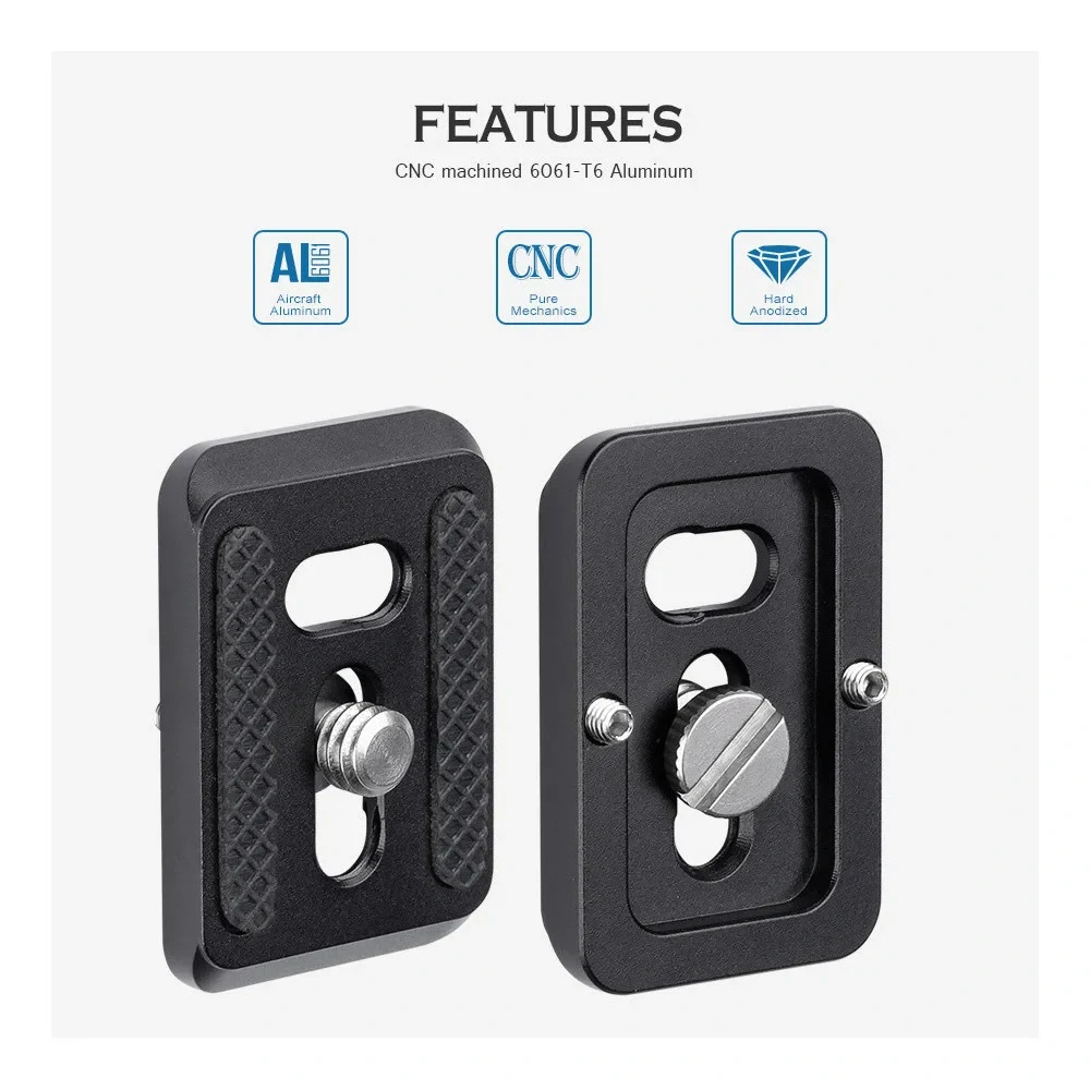 Malá upínací destička Leofoto PU-25, arca