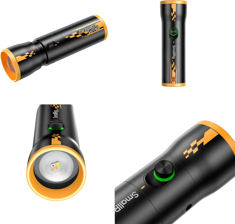 5512 RF 10C Portable Focusable LED Video Light "BumbleBee Edition"