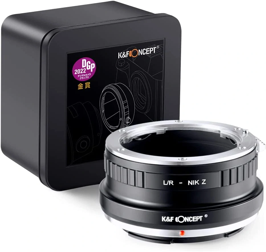 Redukce K&F Concept z objektivu Leica R na Nikon Z