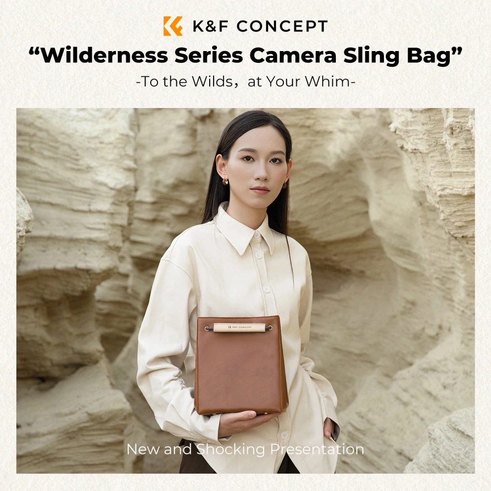 Foto taška K&F Concept Wilderness Series Sling Bag Zelená, 4L