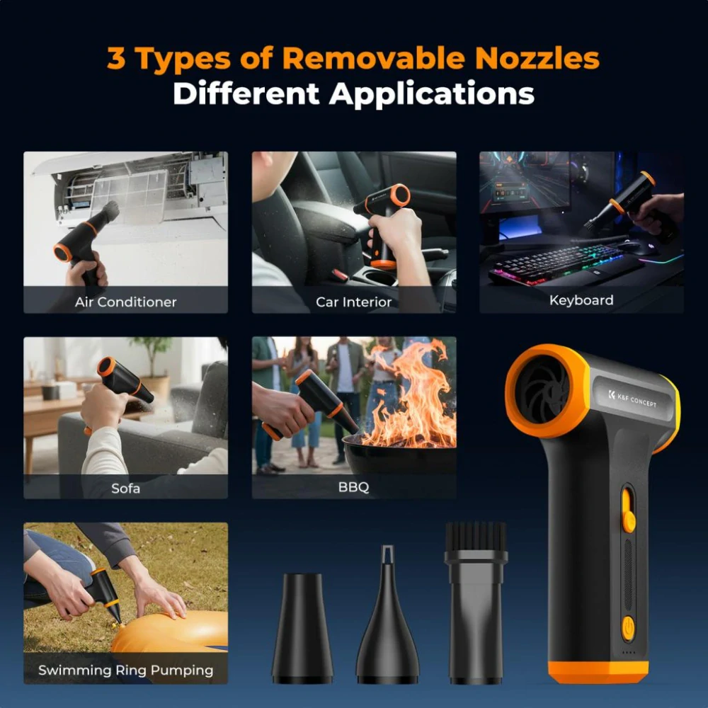 K&F Concept Kapesní elektrický vzduchový ofukovač