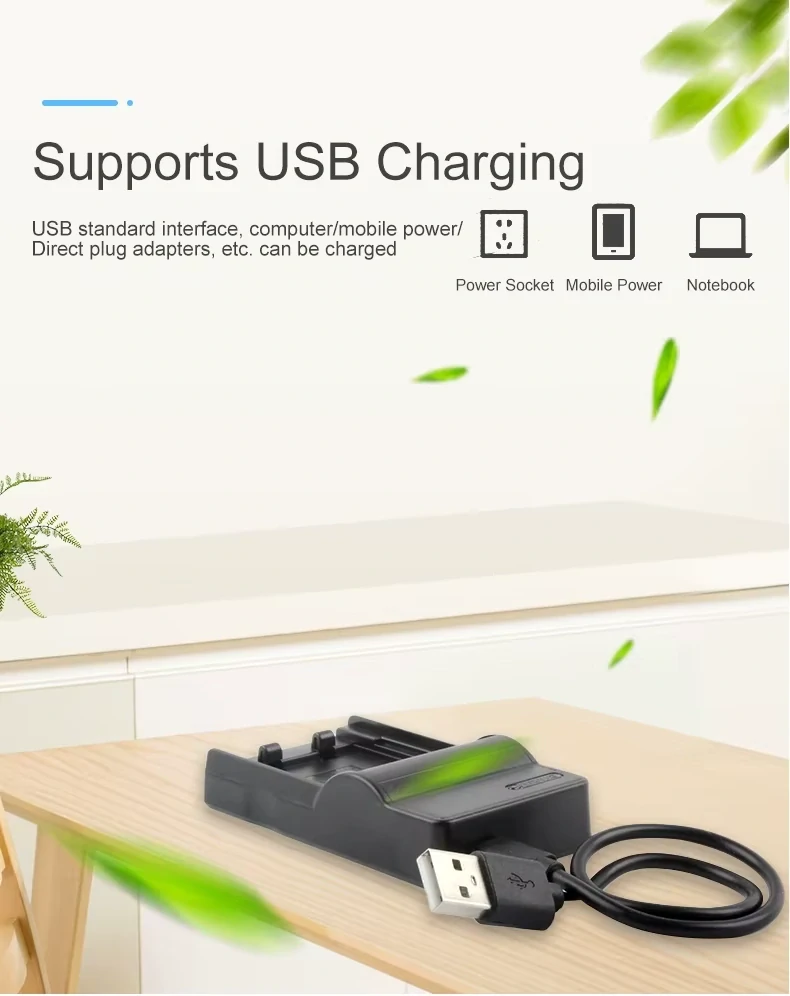 Rychlá USB nabíječka pro baterie Canon NB-11L a NB-11LH