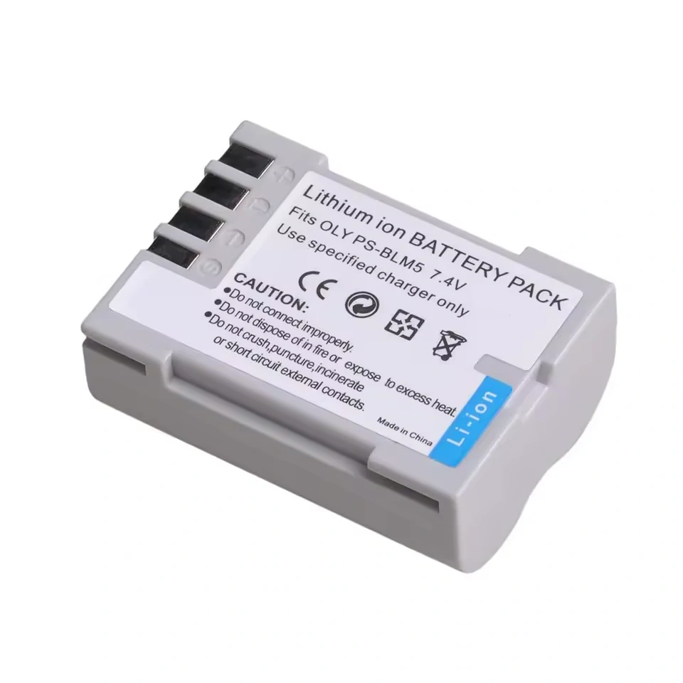 Baterie Delta PS-BLM5 pro Olympus, 1700 mAh