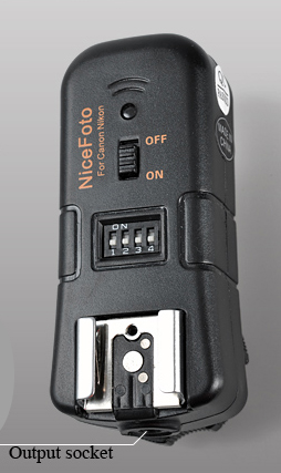 Odpalovač blesku a bezdrátová spoušť pro Canon 3v1