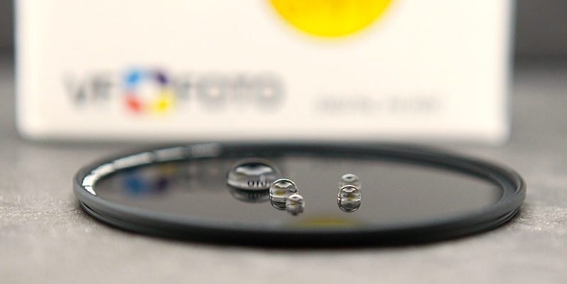 Neutrální šedý filtr VFFOTO ND64 58 mm