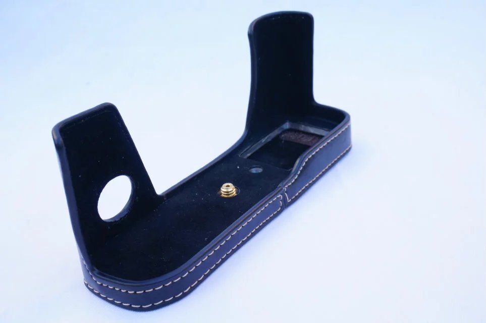 Kožené pouzdro pro FUJIFILM X-PRO 2 modré