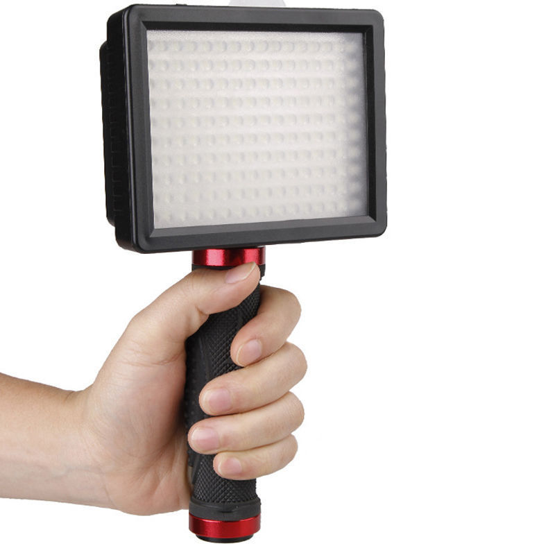 Stabilizační ruční držák na fotoaparát/světla/blesky