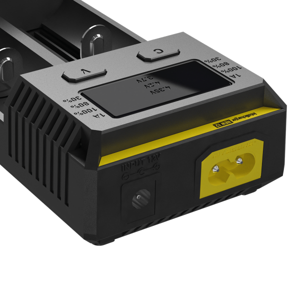 NITECORE i2 NEW inteligentní nabíječka-dvě nezávislé pozice, Li-Ion, Ni-Mh