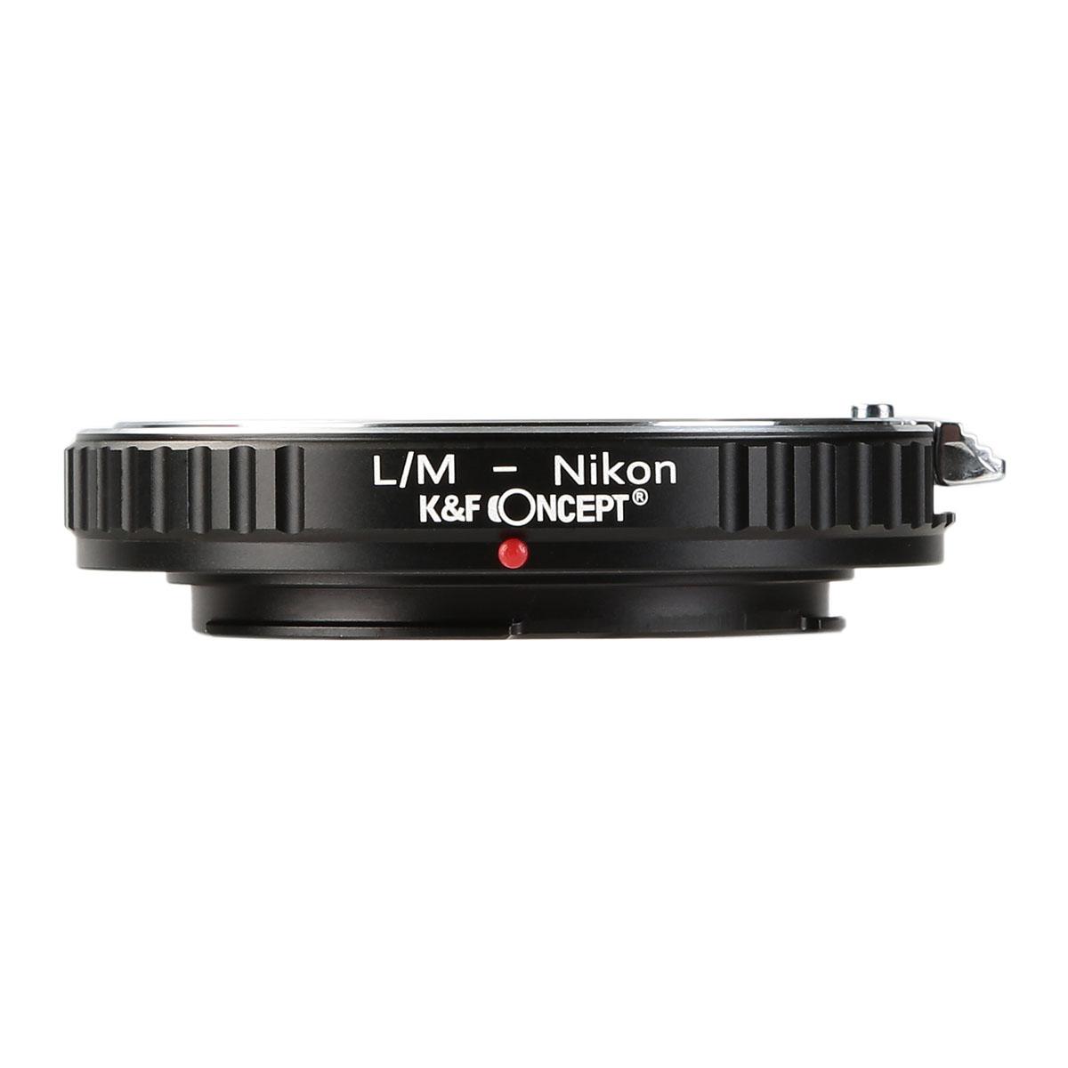 Adaptér K&F Concept z objektivu Leica M na Nikon