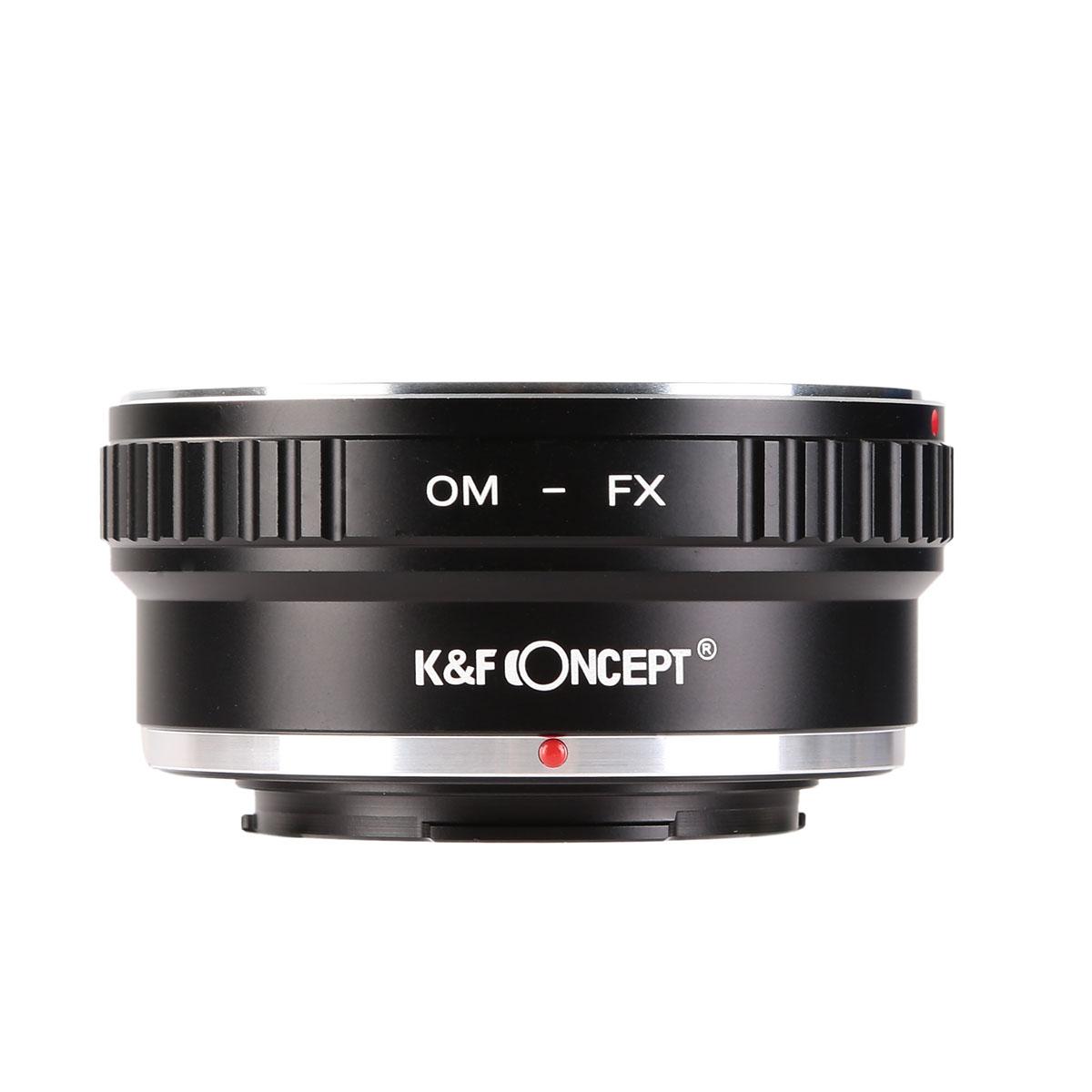Redukce K&F Concept z objektivu Olympus OM na Fujifilm X