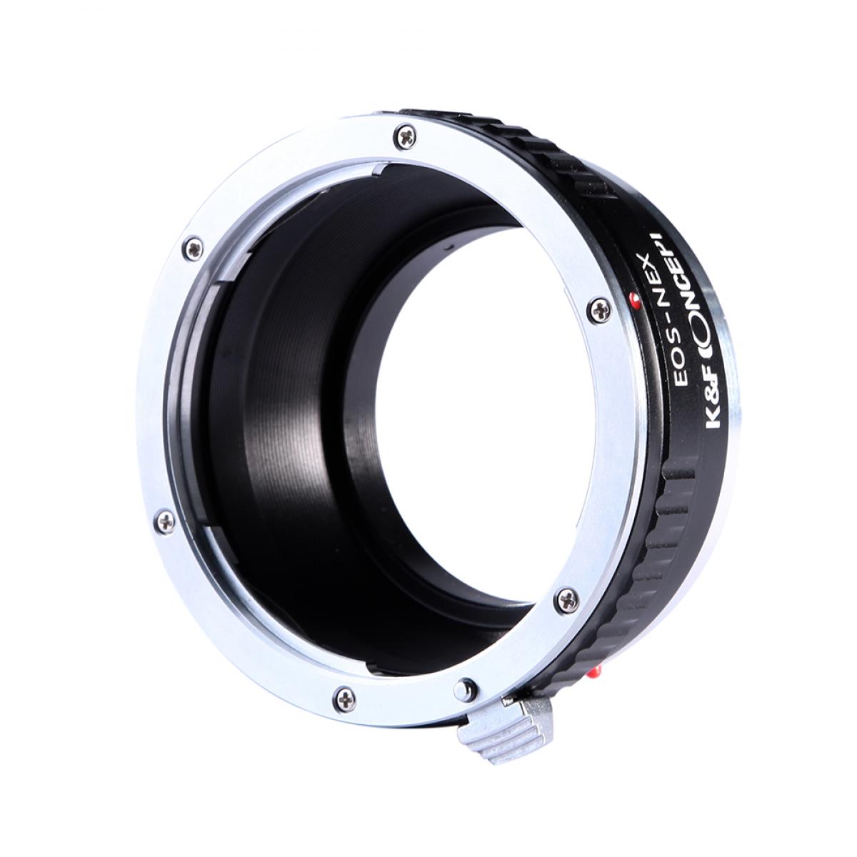 Redukce K&F Concept z objektivu Canon EOS na SONY E