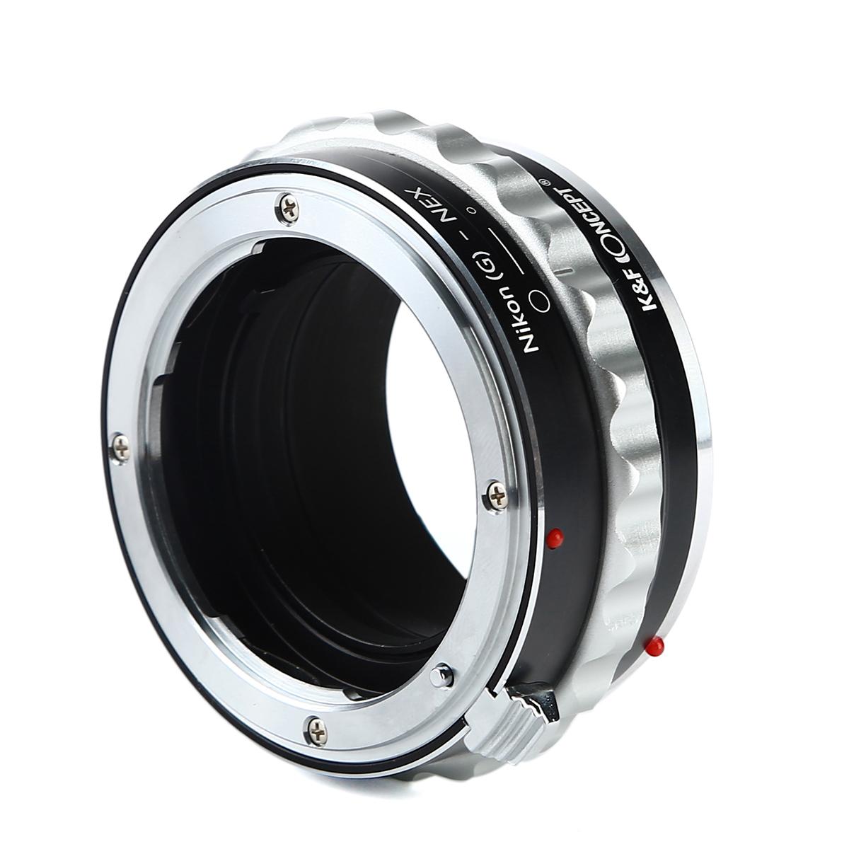 Redukce K&F Concept z objektivu Nikon G (Ai) na SONY E