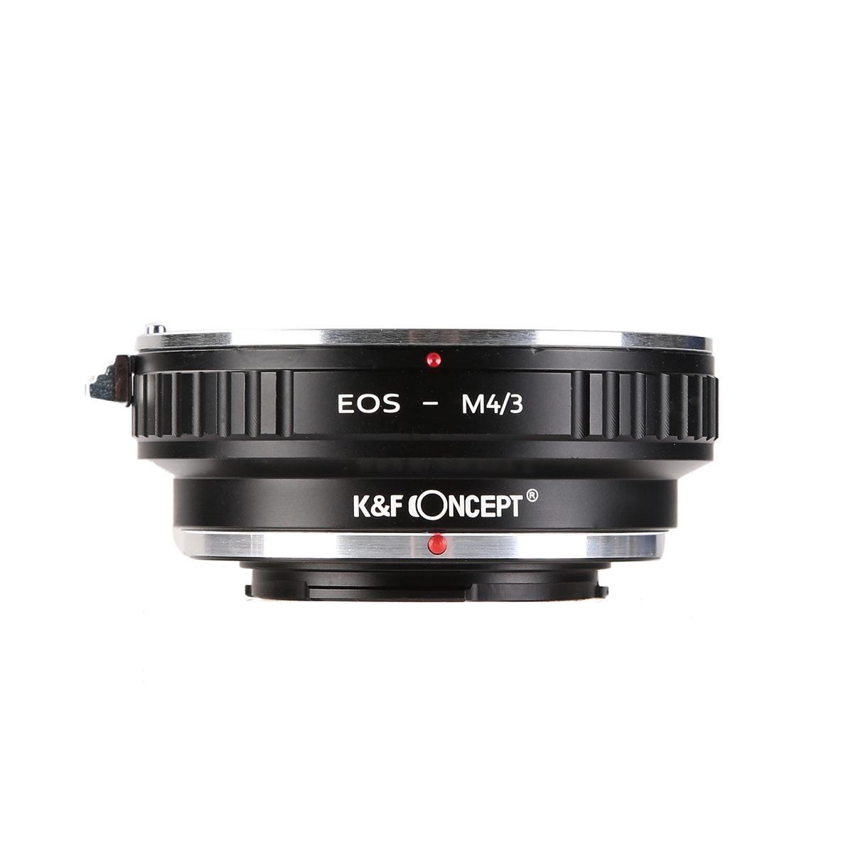 Redukce K&F Concept z objektivu Canon EOS na OLYMPUS micro 4/3