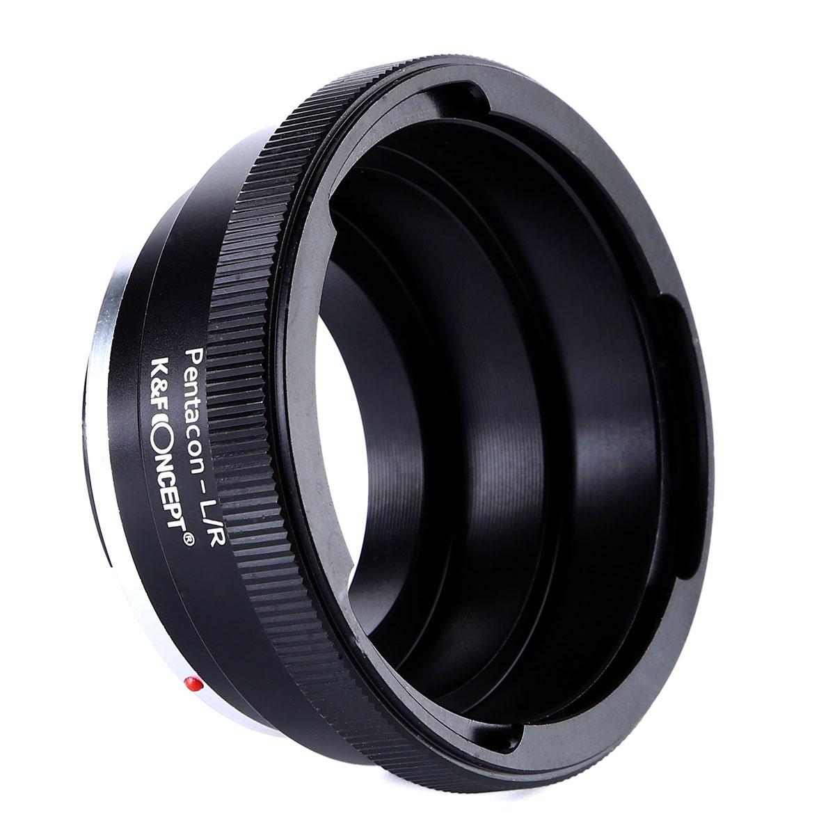 Redukce K&F Concept z Pentacon SIX na Leica R