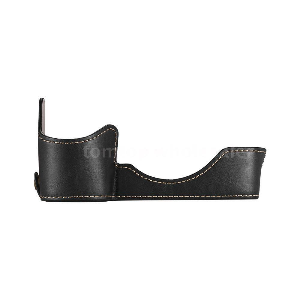 Kožené pouzdro pro SONY Alpha A7 III černé