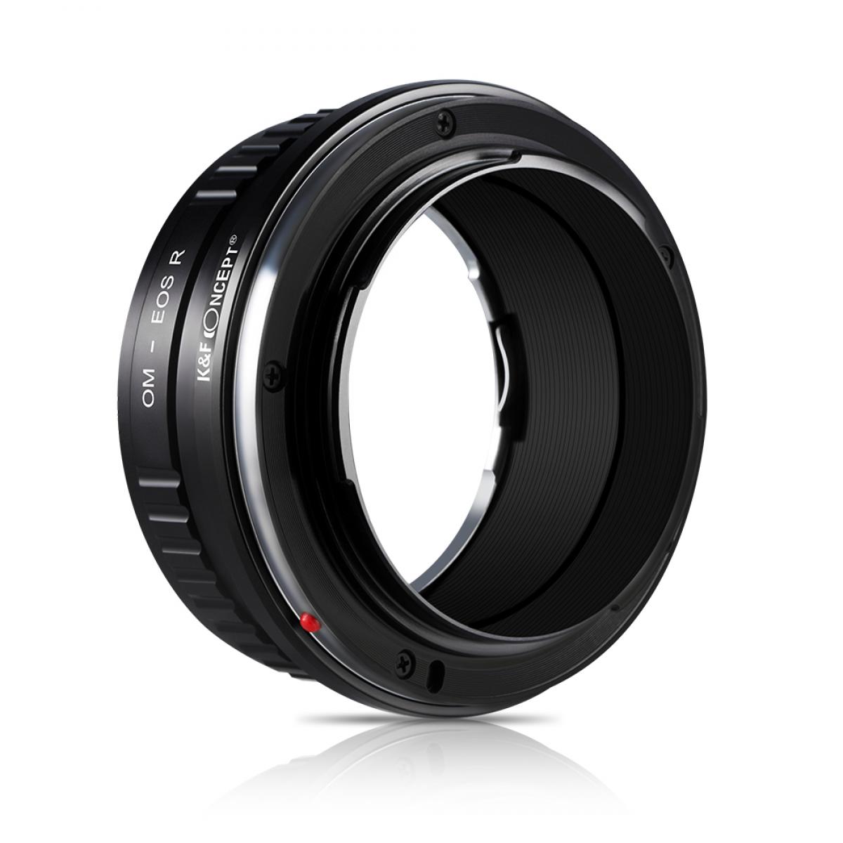 Redukce K&F Concept z objektivu Olympus OM na CANON EOS R