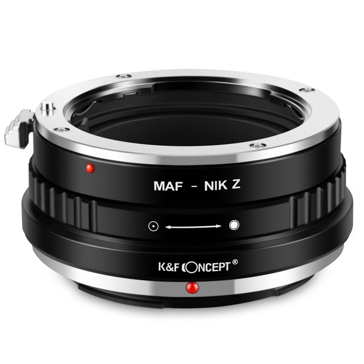 Redukce K&F Concept z objektivu Minolta A / Sony A na Nikon Z