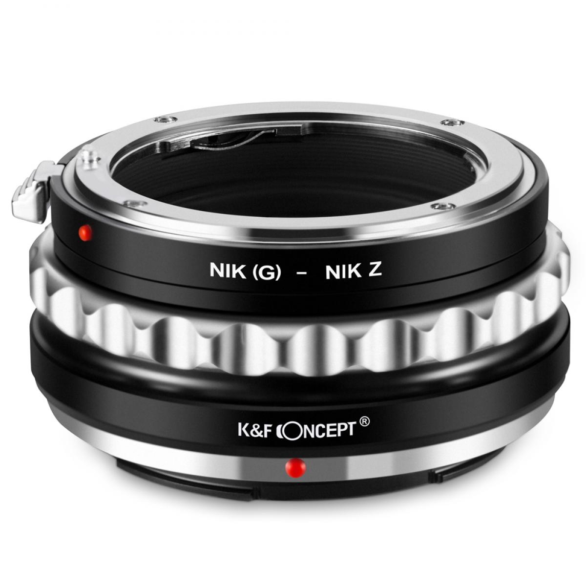 Redukce K&F Concept z objektivu Nikon G na Nikon Z