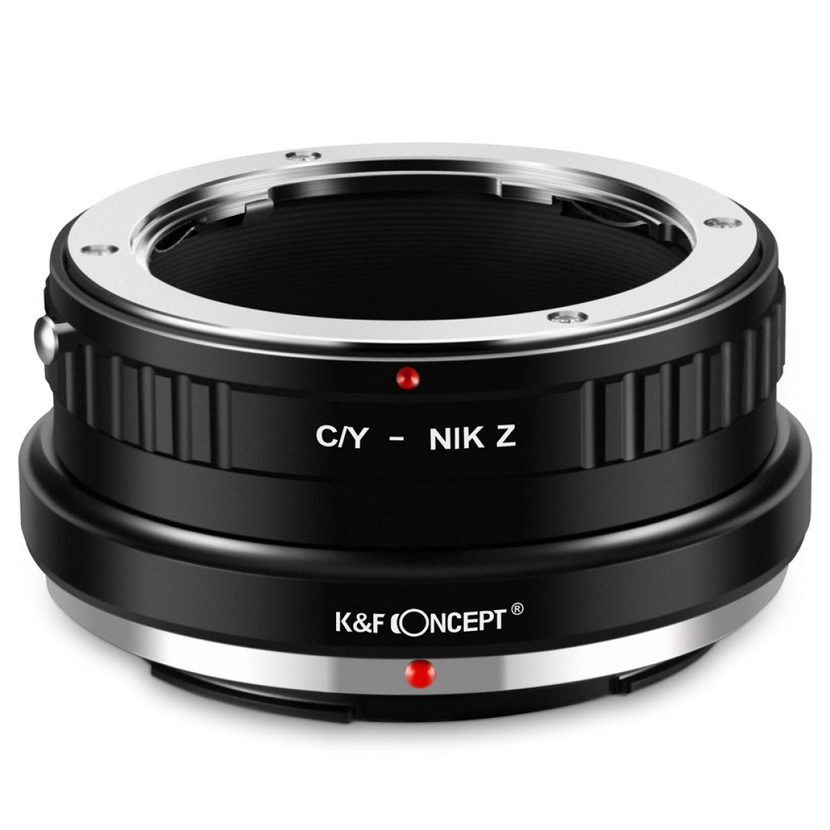 Redukce K&F Concept z objektivu Contax/Yashica na Nikon Z