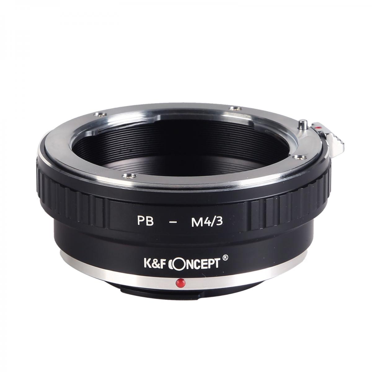 Redukce K&F Concept z objektivu Praktica B na OLYMPUS micro 4/3