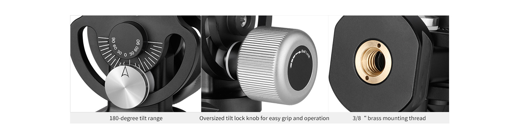 Hlava pro monopod Leofoto VH-10