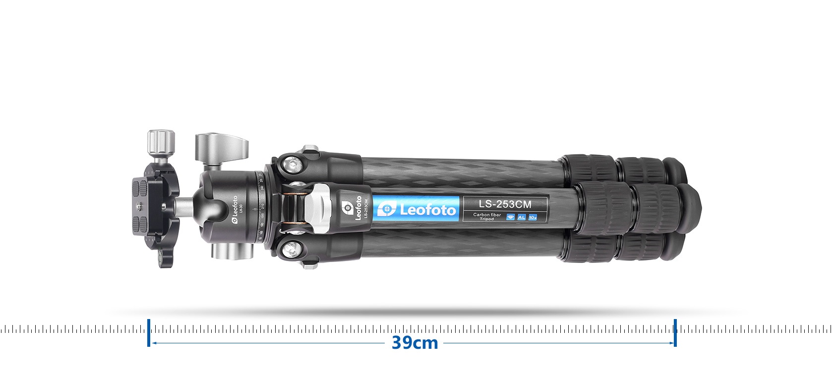 Tripod Leofoto Ranger LS-253CM s hlavou LH30